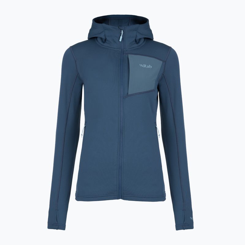 Női Rab Superflux Hoody pulóver tempest kék