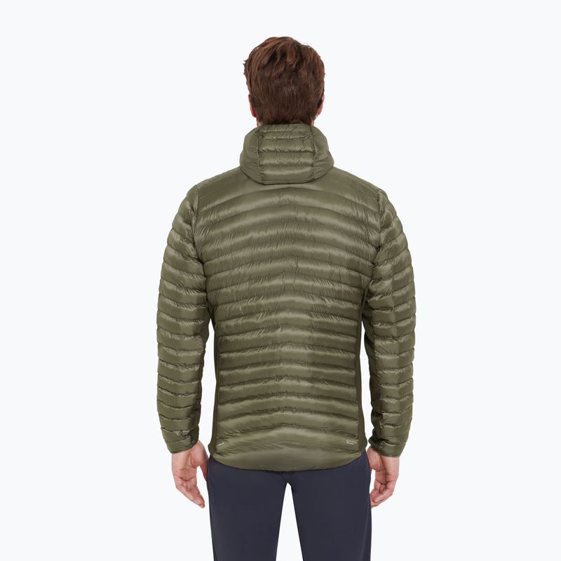 Férfi pehelykabát Rab Cirrus Flex Hoody light khaki/army 3