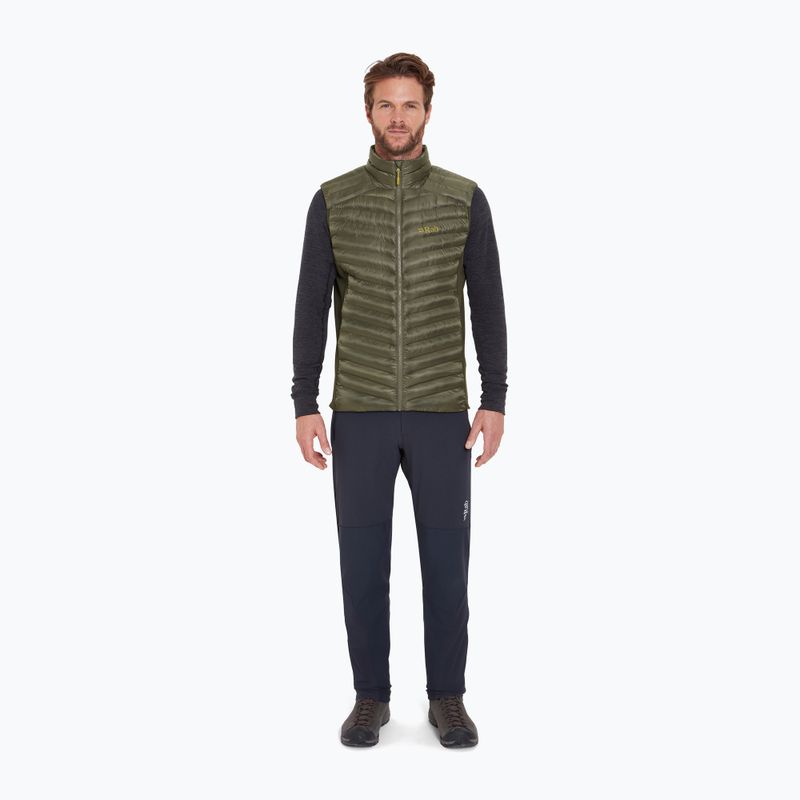 Férfi mellény Rab Cirrus Flex light khaki/army 2