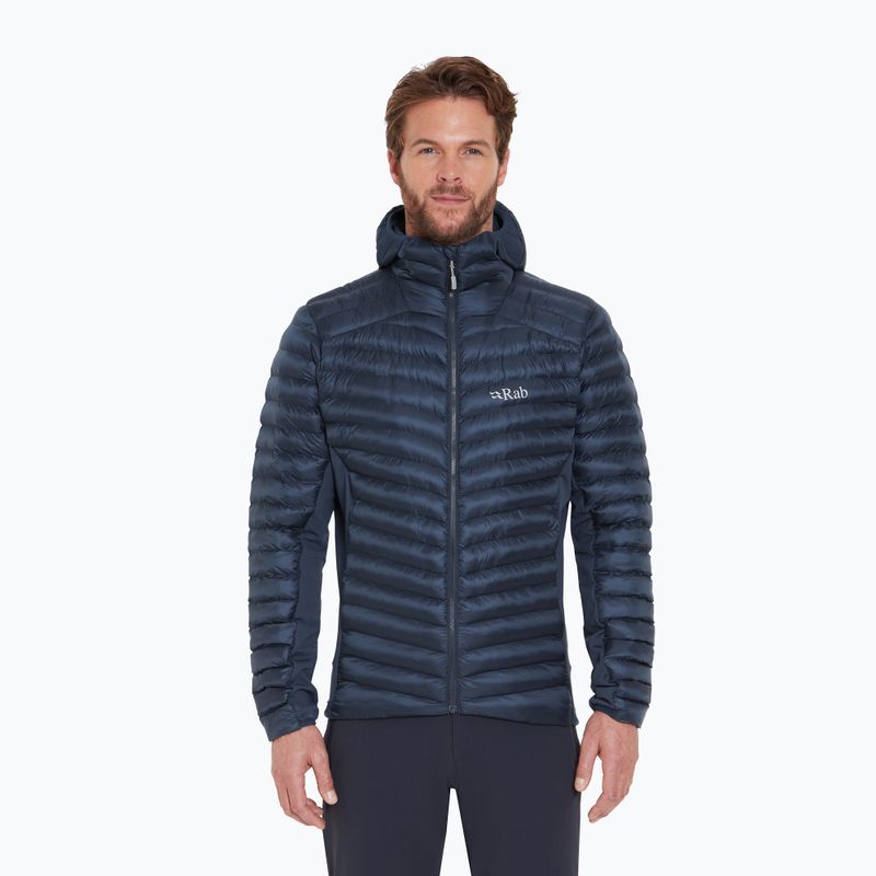 Férfi bélelt kabát Rab Cirrus Flex Hoody tempest blue
