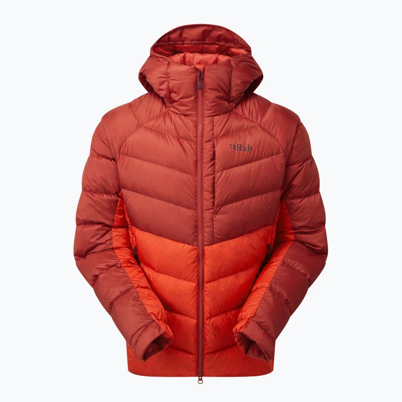 Férfi pehelykabát Rab Glaceon Pro tuscan red/dark horizon 11