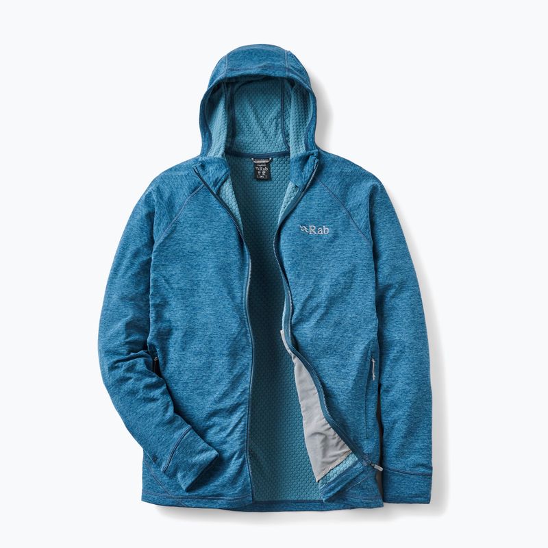 Férfi pulóver Rab Nexus Hoody tempest blue 3
