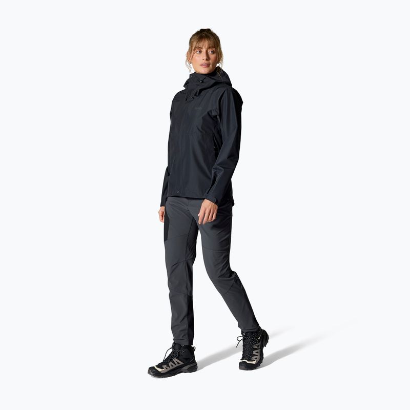 Női esődzseki Rab Downpour black 2
