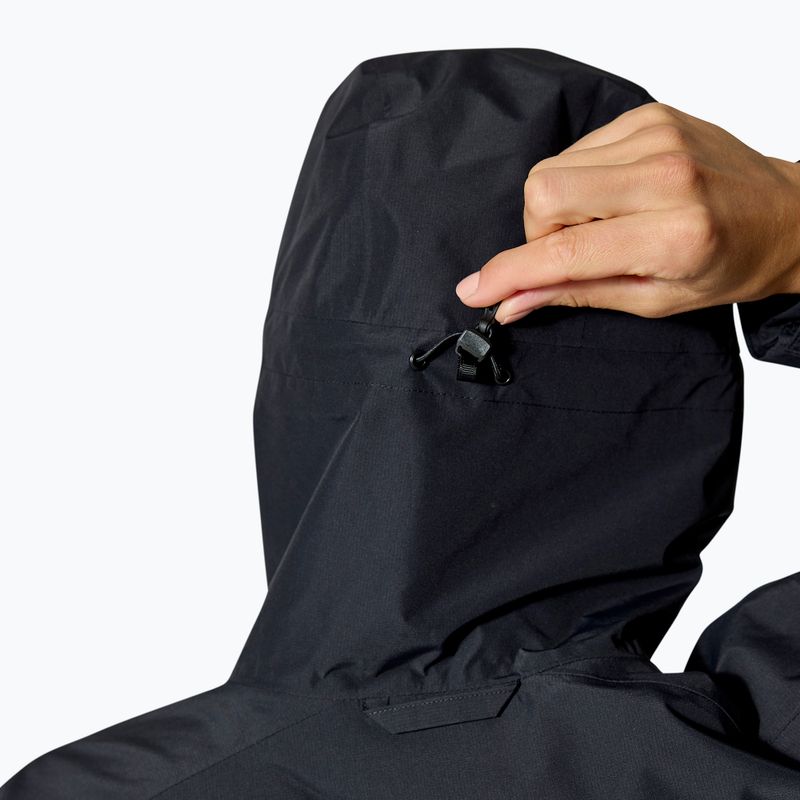 Női esődzseki Rab Downpour black 6