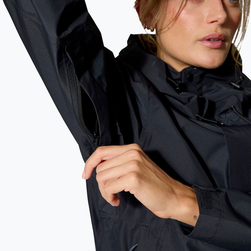 Női esődzseki Rab Downpour black 8