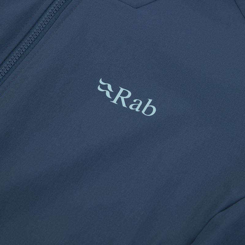 Női softshell dzseki Rab Borealis Hoody tempest kék 3