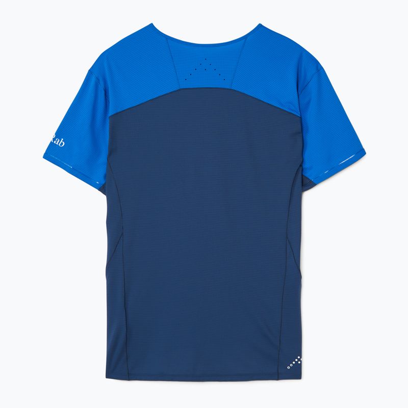 Férfi Rab Sonic Ultra Tee maya kék/tempest kék póló 2