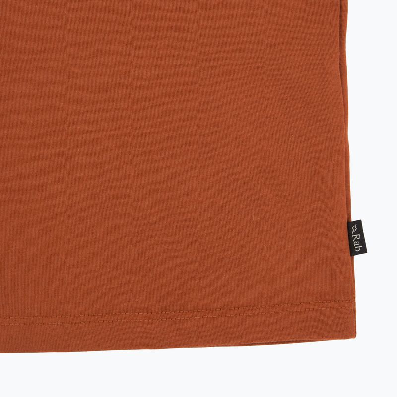Férfi póló Rab Stance Logo red earth 4