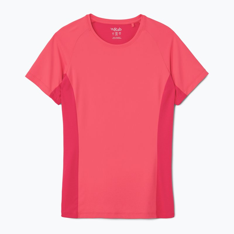 Női Rab Trail Tee hibiszkusz/ görögdinnye póló