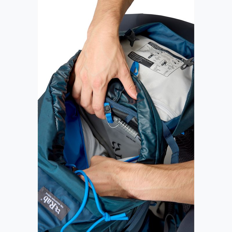 Rab Exion 38 l tempest kék túra hátizsák 13
