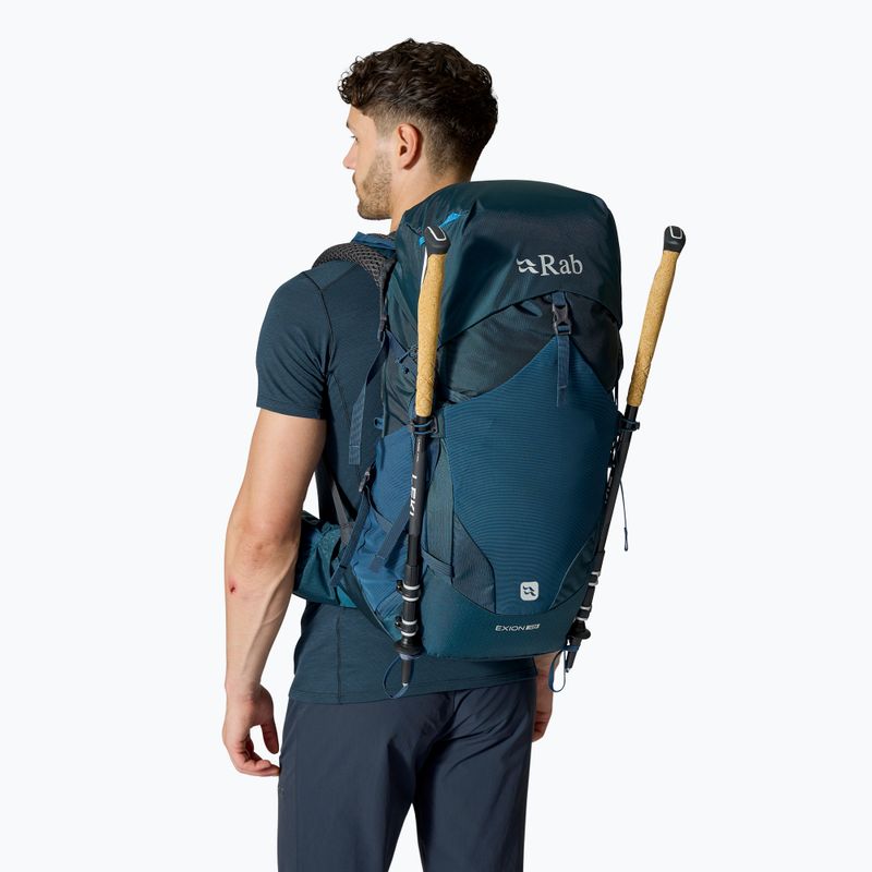 Rab Exion 38 l tempest kék túra hátizsák 15