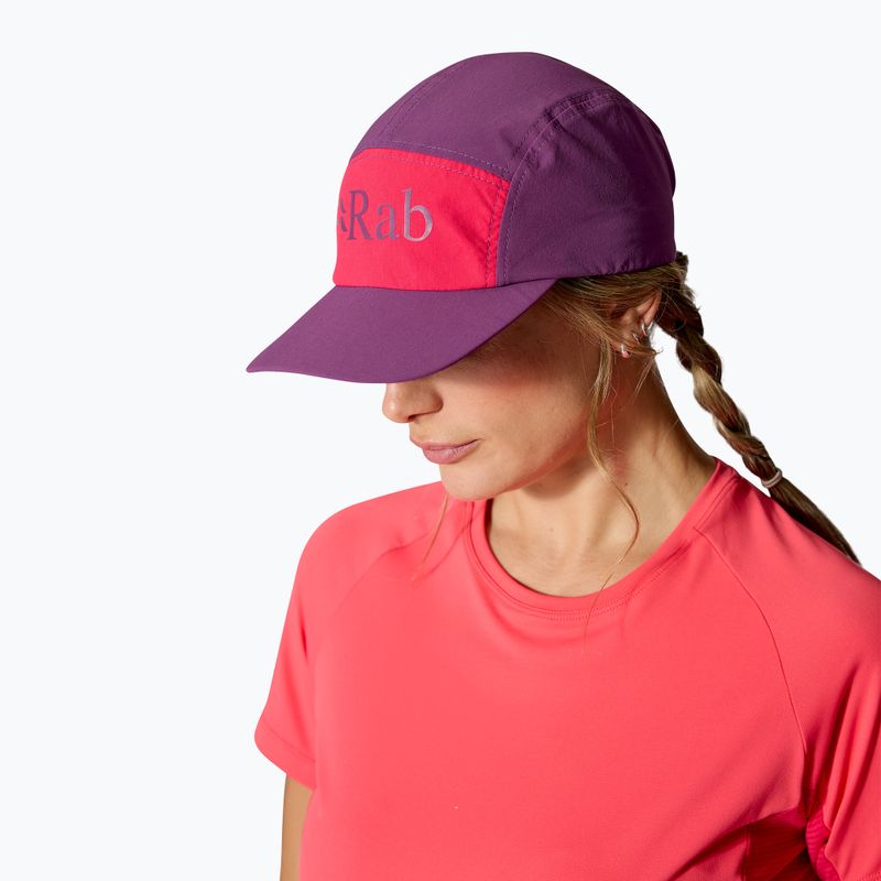 Rab Talus 5 Panel szilva/zöldség baseball sapka 4