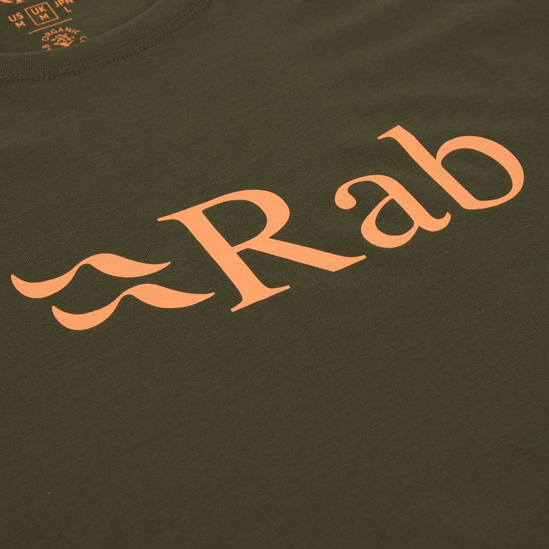 Férfi póló Rab Stance Logo army 3