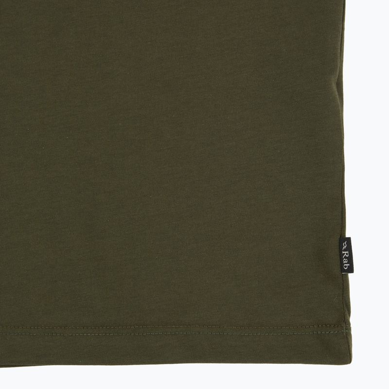 Férfi póló Rab Stance Logo army 4