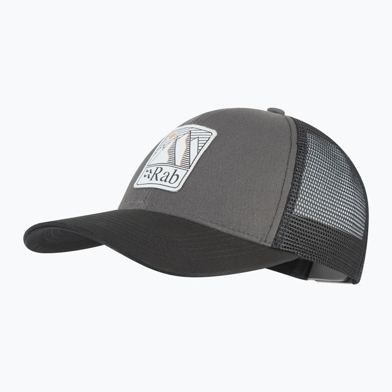 Rab Dihedral Badge grafén/beluga baseball sapka