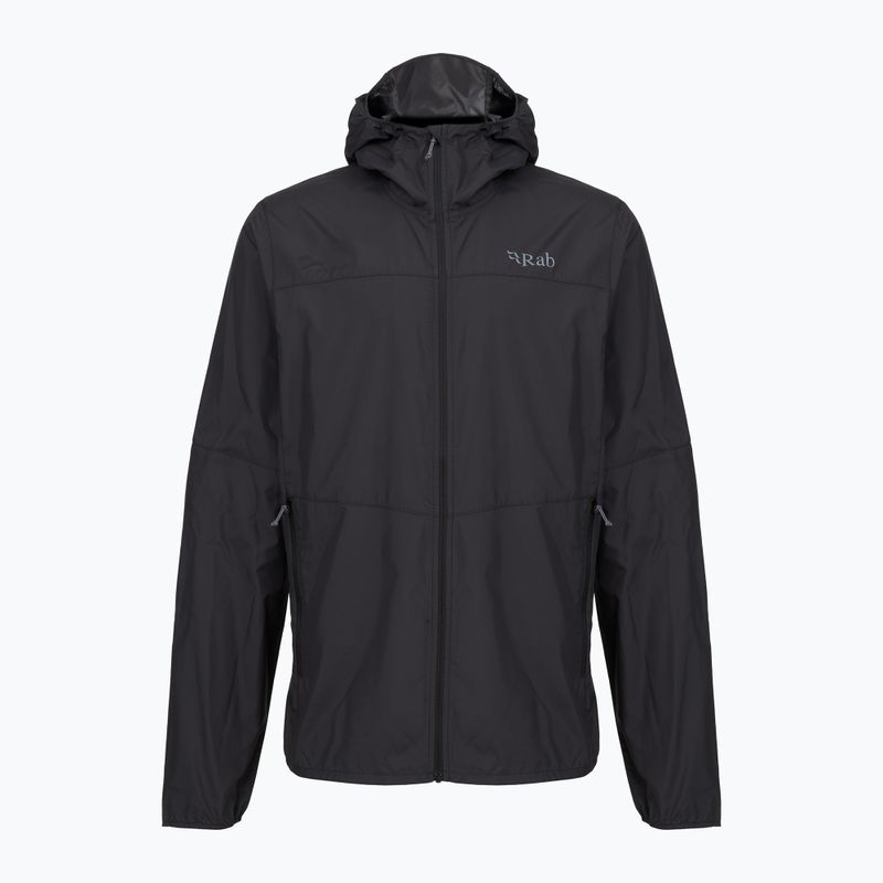 Férfi Rab Windgather Hoody fekete