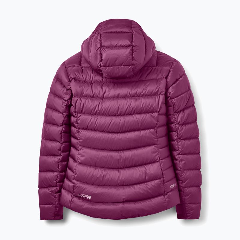 Női pehelykabát Rab Electron Pro Hoody mulberry 2