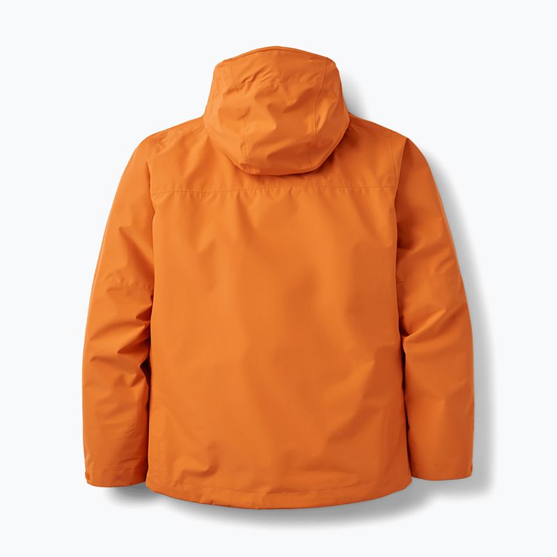 Férfi esőkabát Rab Downpour dark melba 2