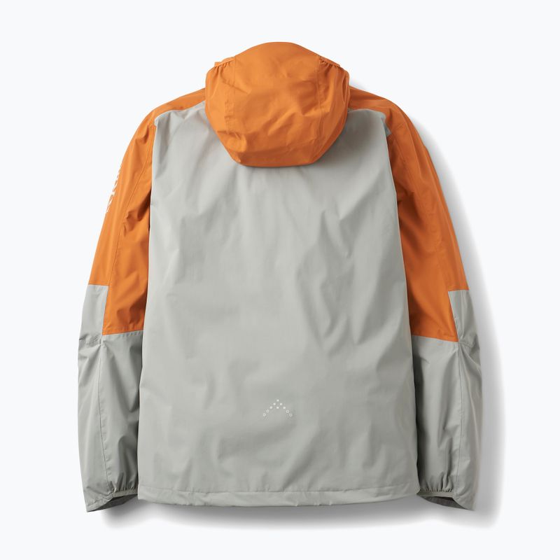 Férfi esőkabát Rab Downpour Trail Light dark melba/light zinc 2