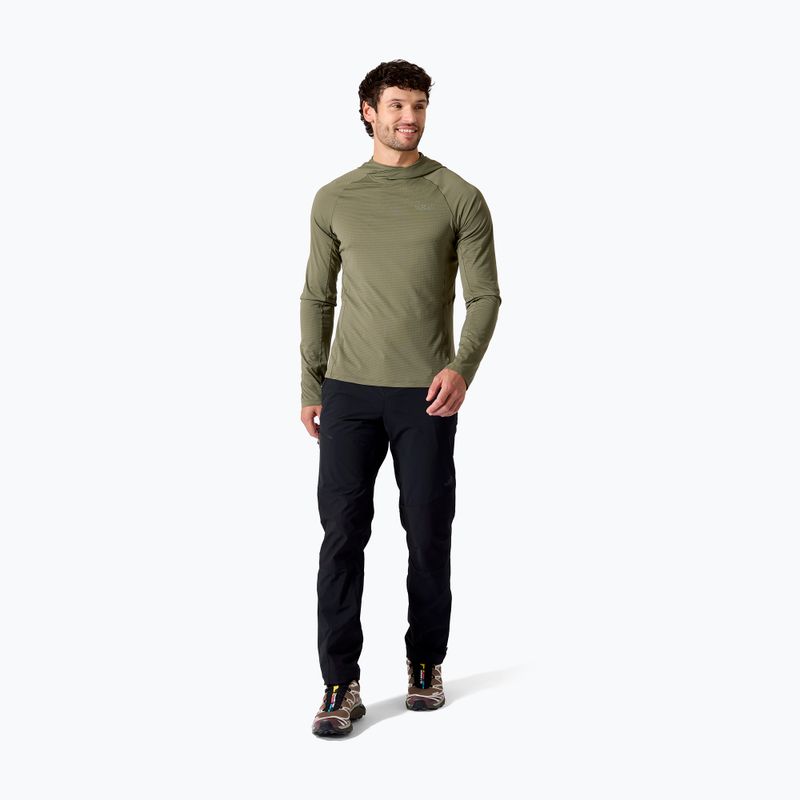 Férfi pulóver Rab Sonic Hoody light khaki 2