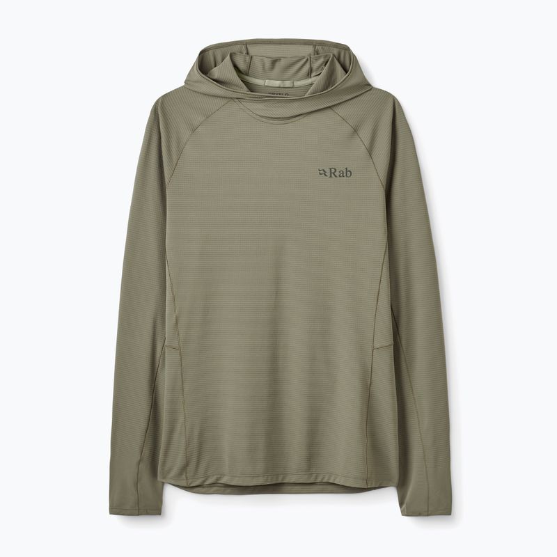 Férfi pulóver Rab Sonic Hoody light khaki 4