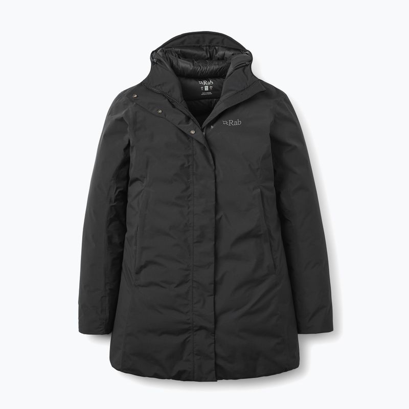 Női pehelykabát Rab Valiance Parka black 4