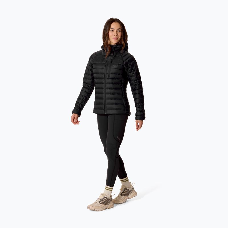 Női pehelykabát Rab Microlight Alpine Hoody black 2