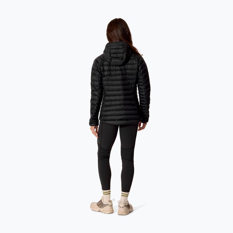 Női pehelykabát Rab Microlight Alpine Hoody black 3