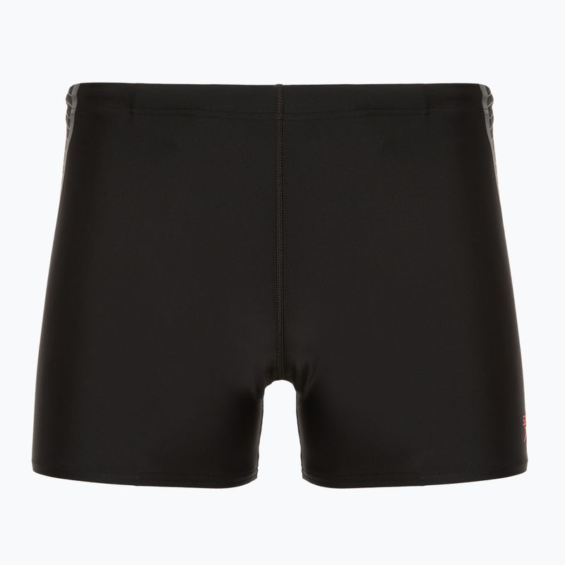 Férfi Speedo Placement Aquashort úszódobok fekete/piros