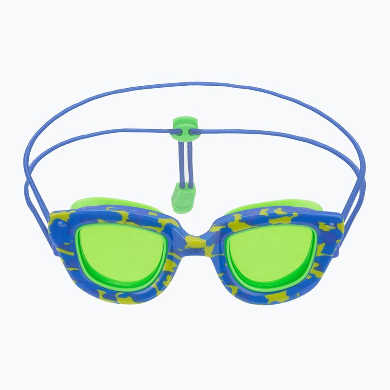 Speedo gyermek úszószemüveg Sunny G Pop Seasiders Print speedo kék camo / jello zöld 2