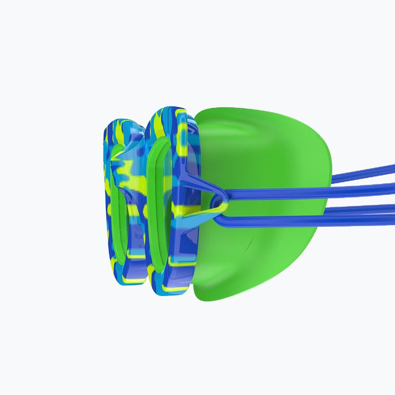 Speedo gyermek úszószemüveg Sunny G Pop Seasiders Print speedo kék camo / jello zöld 3
