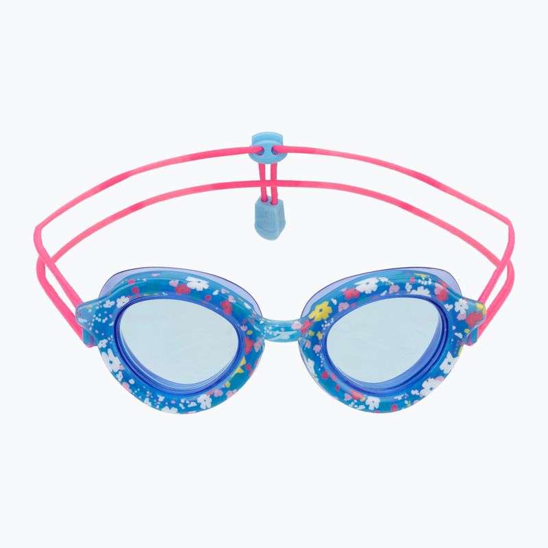 Speedo Sunny G Pop Sea Shells Print gyermek úszószemüveg legénységi gomb multi ditsy / celeste 2