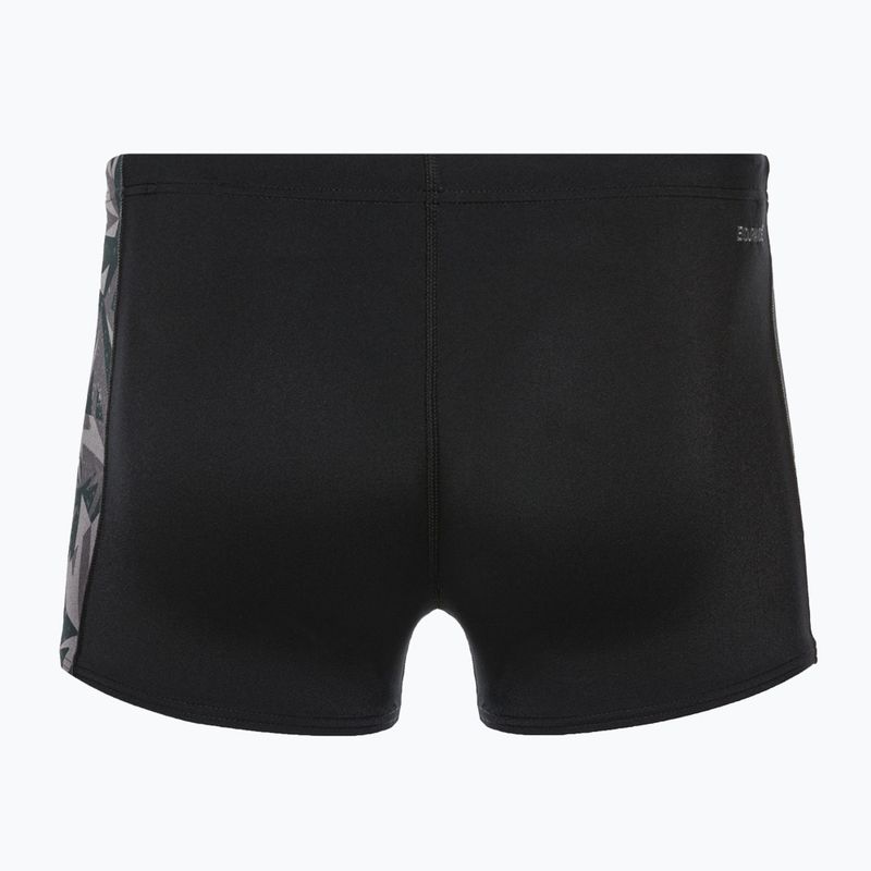 Speedo Hyperboom fekete/oxid szürke fürdőnadrág 2