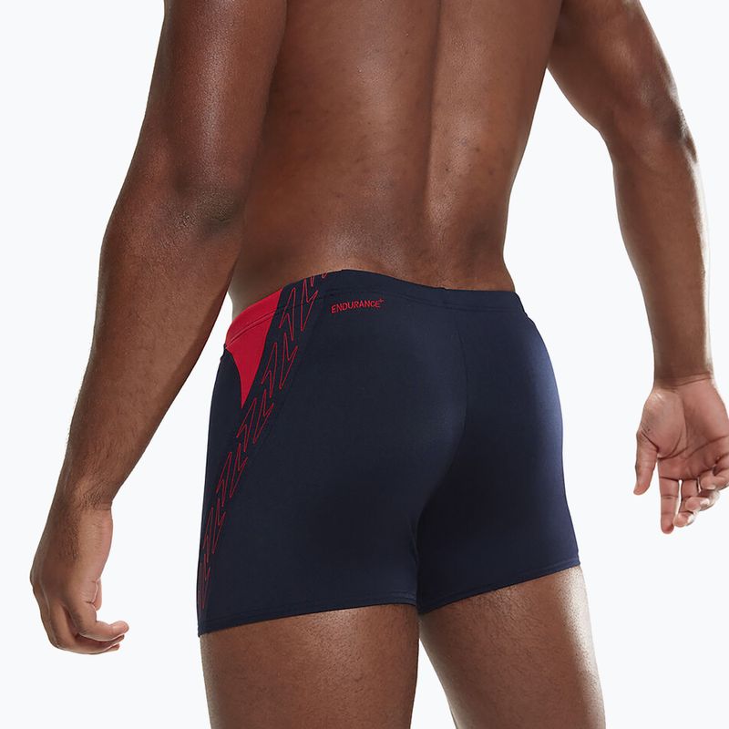 Férfi Speedo Hyper Boom Splice úszó boxer tengerészkék 8-00302015147 6