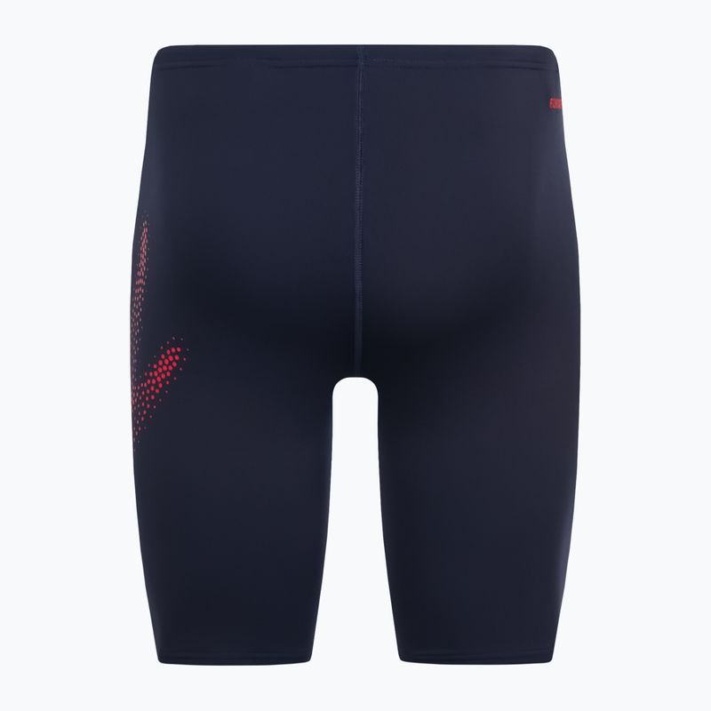 Férfi Speedo Hyper Boom Placement Swim Jammer tengerészkék 8-00302115194 2