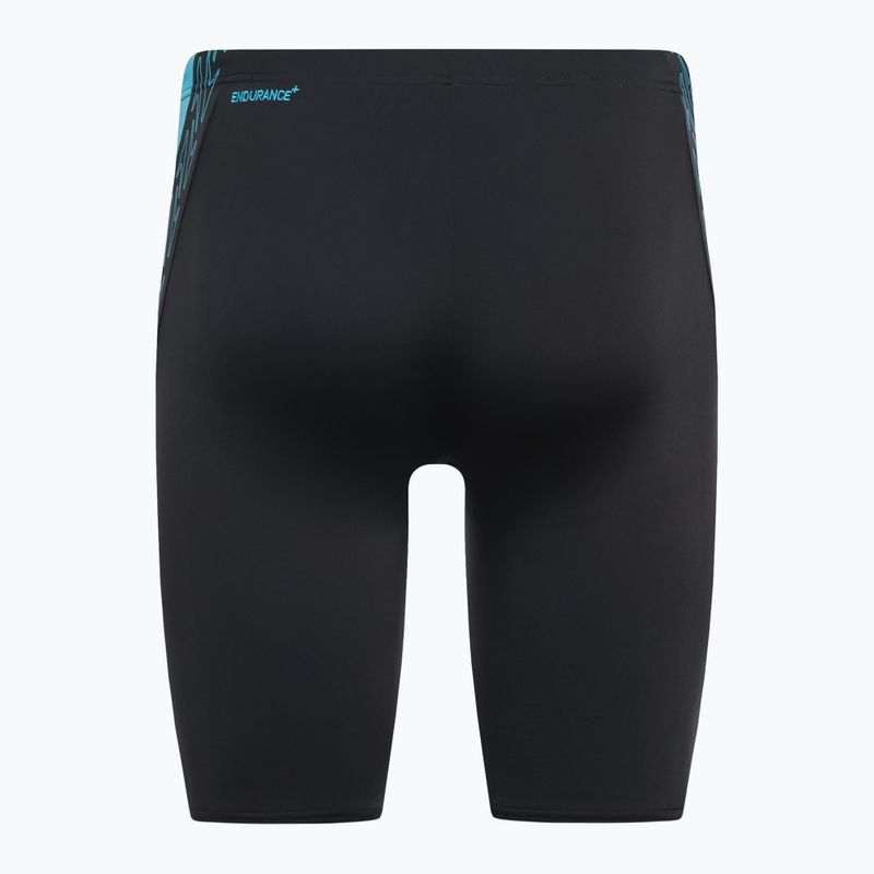 Speedo férfi Hyper Boom Splice Jammer fürdőruha fekete 8-0030381514147 2