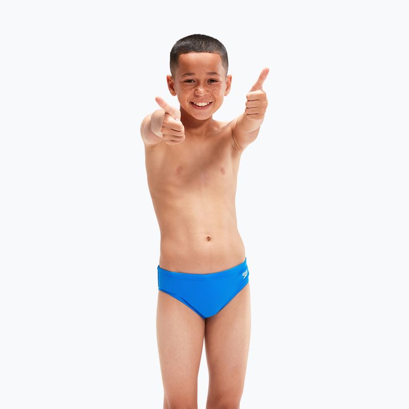 Speedo Logo Brief gyermek úszónadrág kék 8-00314914372 6