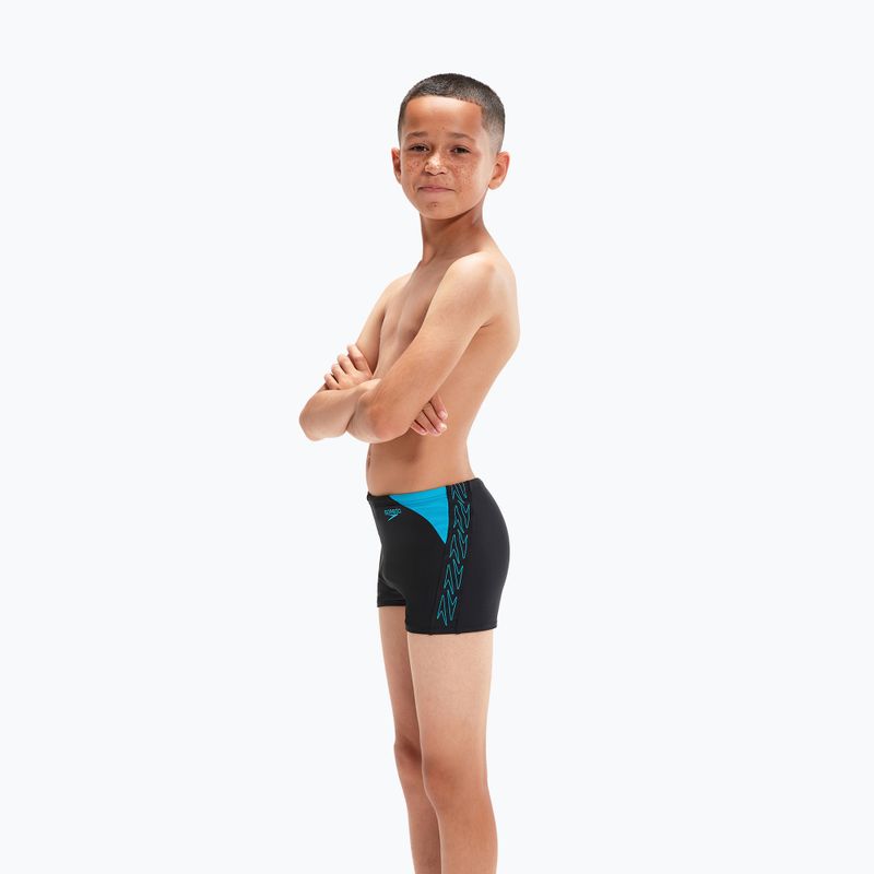 Speedo Hyper Boom Logo Splice Aquashort gyermek fürdőnadrág 8-00315015176 6