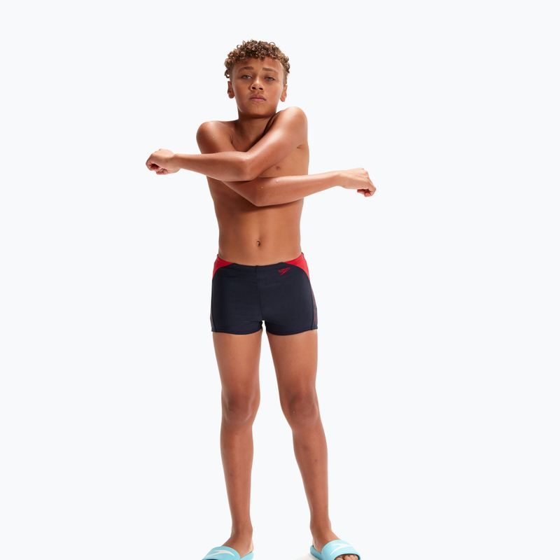 Speedo Hyper Boom Logo Splice Aquashort gyermek fürdőnadrág 8-00315015178 5