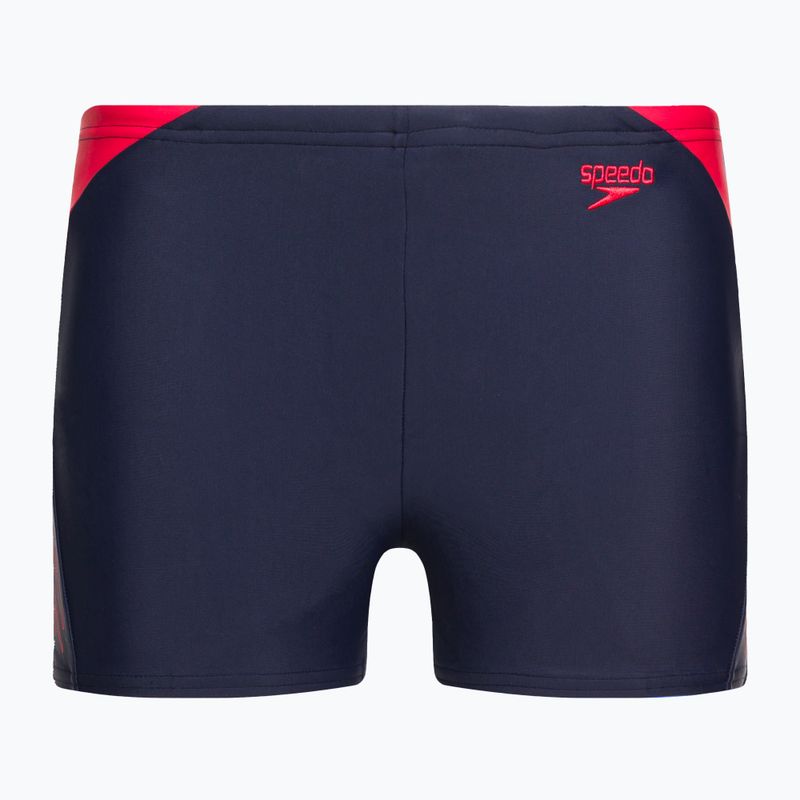Speedo Hyper Boom Logo Splice Aquashort gyermek fürdőnadrág 8-00315015178
