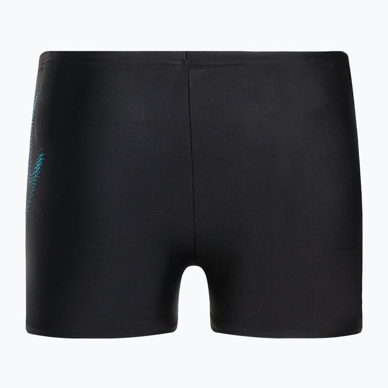 Speedo Hyper Boom Logo Placement Aquashort gyermek fürdőnadrág fekete 8-00315415190 2