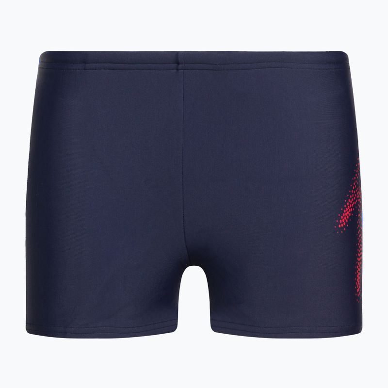 Speedo Hyper Boom Logo Placement Aquashort gyermek fürdőnadrág tengerészkék 8-00315415190