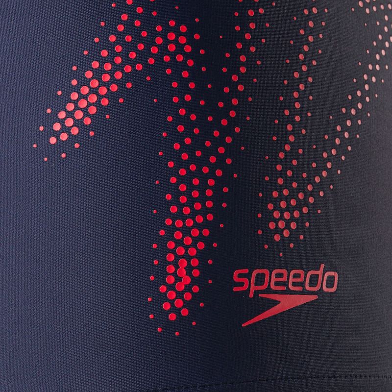 Speedo Hyper Boom Logo Placement Aquashort gyermek fürdőnadrág tengerészkék 8-00315415190 3