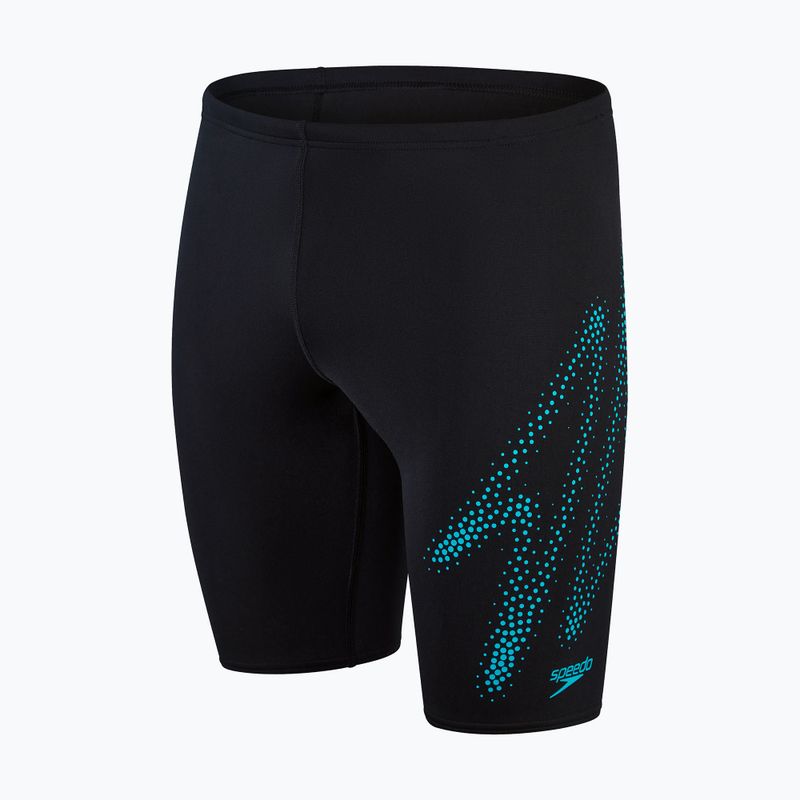 Speedo Hyper Boom Logo Placement Gyermek úszódzseki fekete 8-00315515182 4