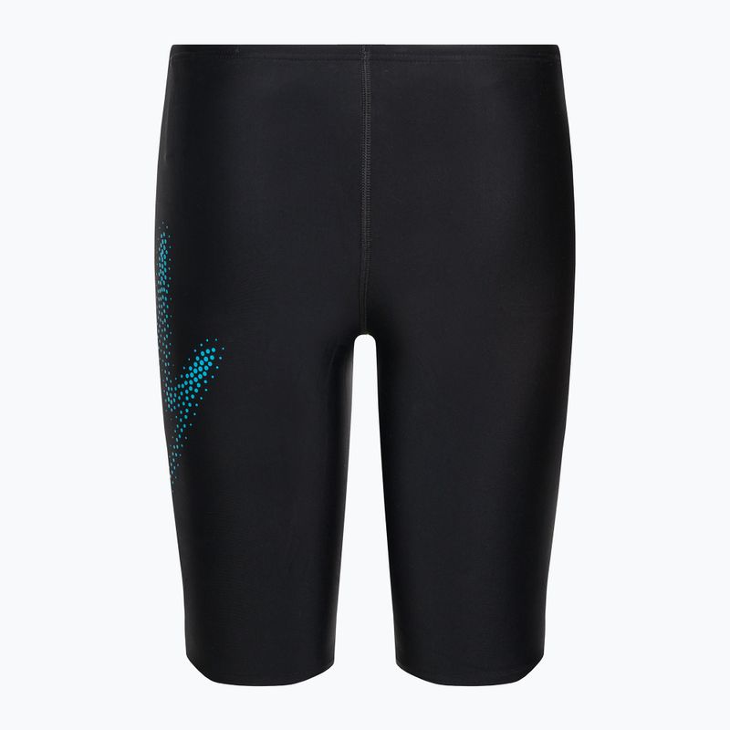 Speedo Hyper Boom Logo Placement Gyermek úszódzseki fekete 8-00315515182 2