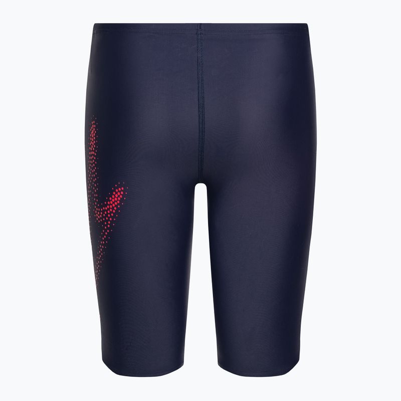 Speedo Hyper Boom Logo Placement Gyermek úszódzseki tengerészkék 8-00315515183 2