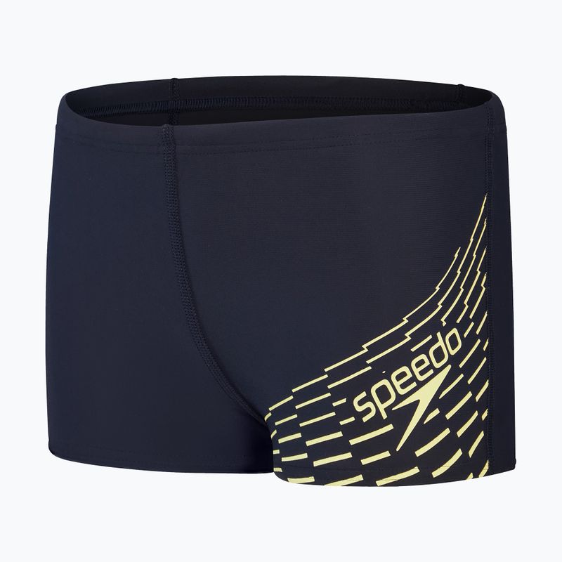 Speedo Medley Logo Aquashort gyermek fürdőnadrág tengerészkék 8-1241006864 4