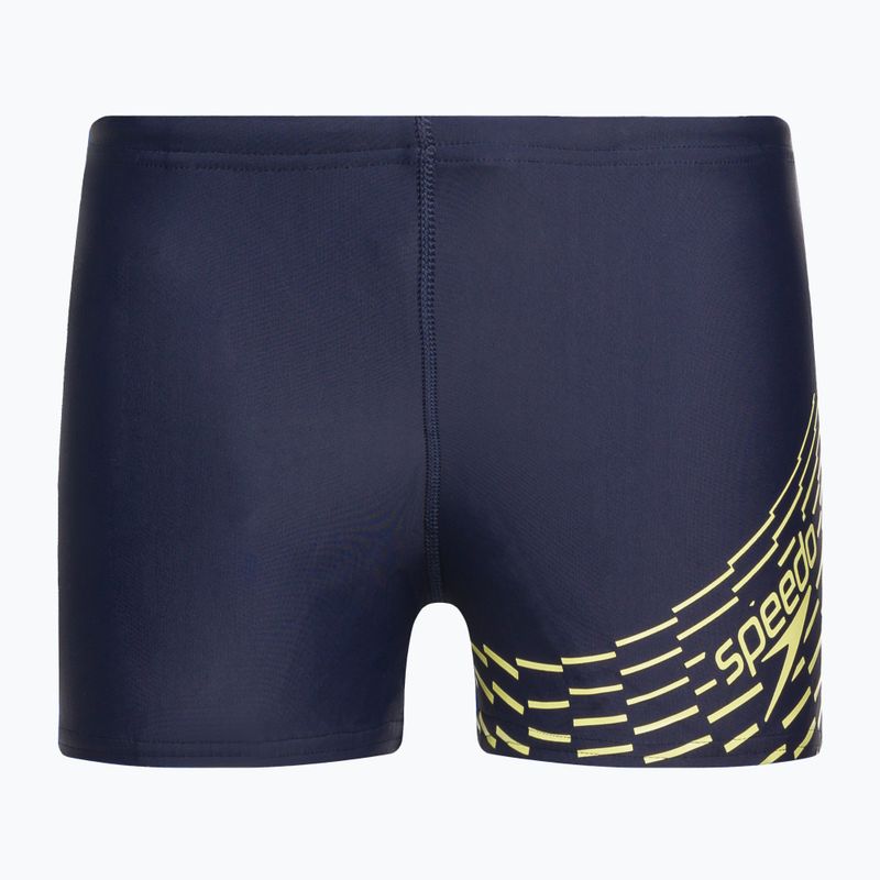 Speedo Medley Logo Aquashort gyermek fürdőnadrág tengerészkék 8-1241006864