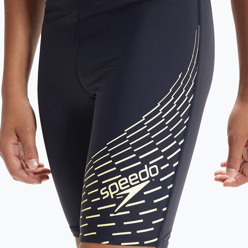 Speedo Medley Logo Gyermek úszódzseki tengerészkék 8-1241106865 6