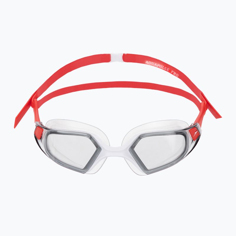 Speedo Aquapulse Pro piros/fehér úszószemüveg 2